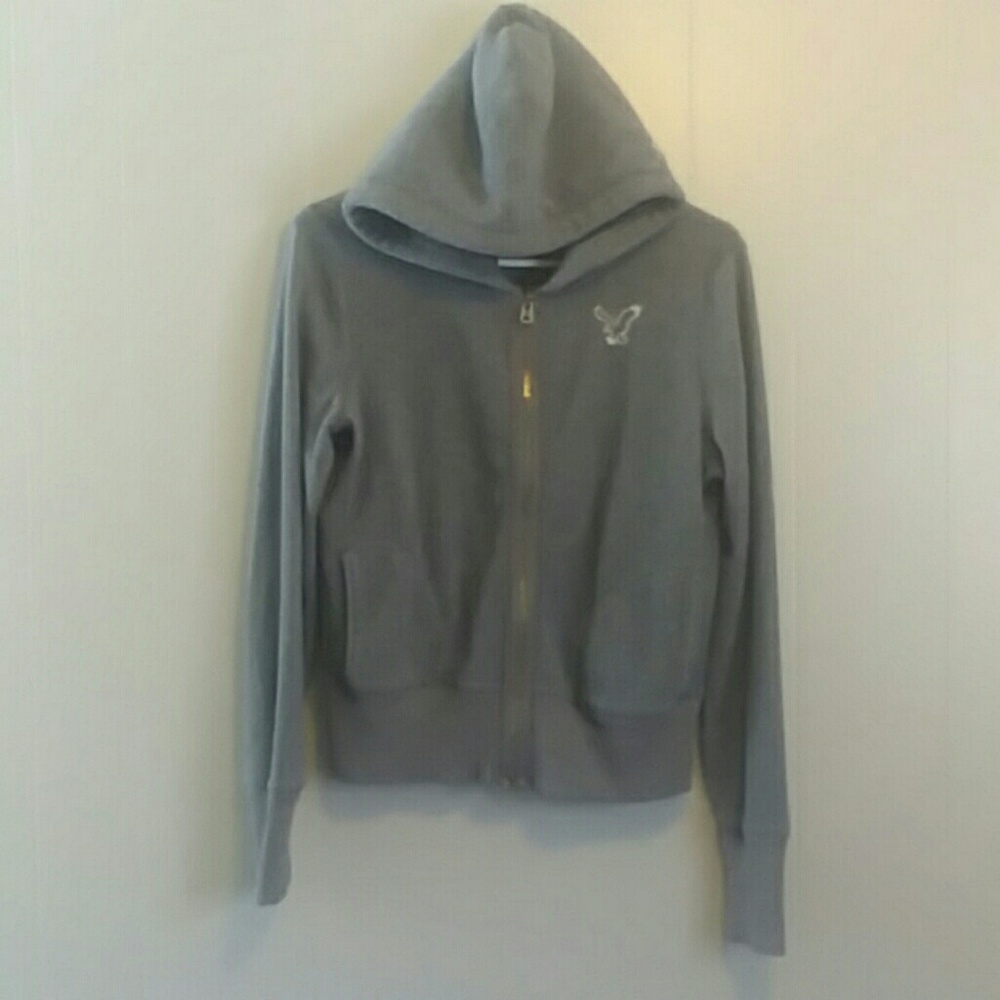 American Eagle Hooded Zip up.